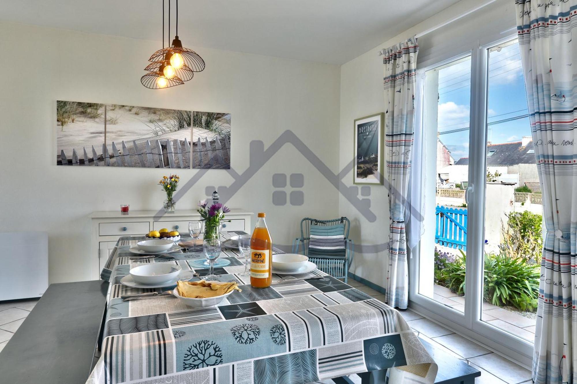 Localise - M3B - Souvenir Du Guil - Maison De Plain-Pied Avec Jardin Clos Au Guilvinec - Tout A Pied, Plages, Port, Centre, Commerces, Marche - Wif Inclus - Linge De Lit Inclus - Animaux Bienvenus Bagian luar foto