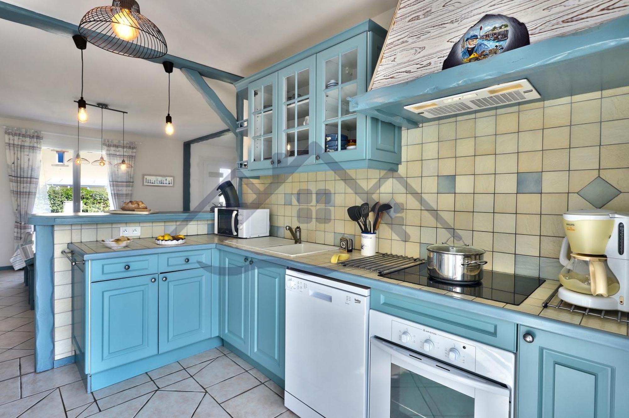 Localise - M3B - Souvenir Du Guil - Maison De Plain-Pied Avec Jardin Clos Au Guilvinec - Tout A Pied, Plages, Port, Centre, Commerces, Marche - Wif Inclus - Linge De Lit Inclus - Animaux Bienvenus Bagian luar foto