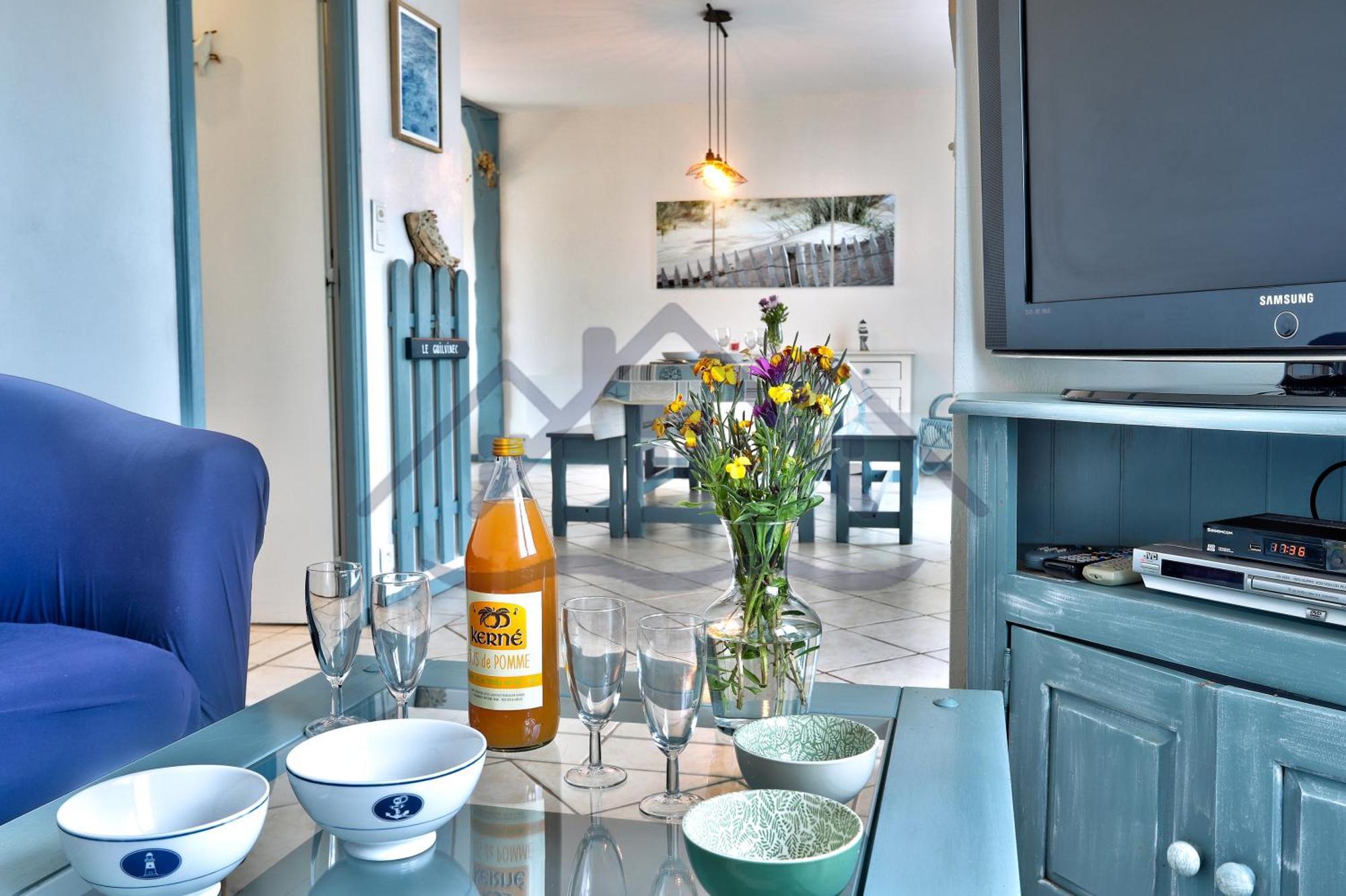 Localise - M3B - Souvenir Du Guil - Maison De Plain-Pied Avec Jardin Clos Au Guilvinec - Tout A Pied, Plages, Port, Centre, Commerces, Marche - Wif Inclus - Linge De Lit Inclus - Animaux Bienvenus Bagian luar foto
