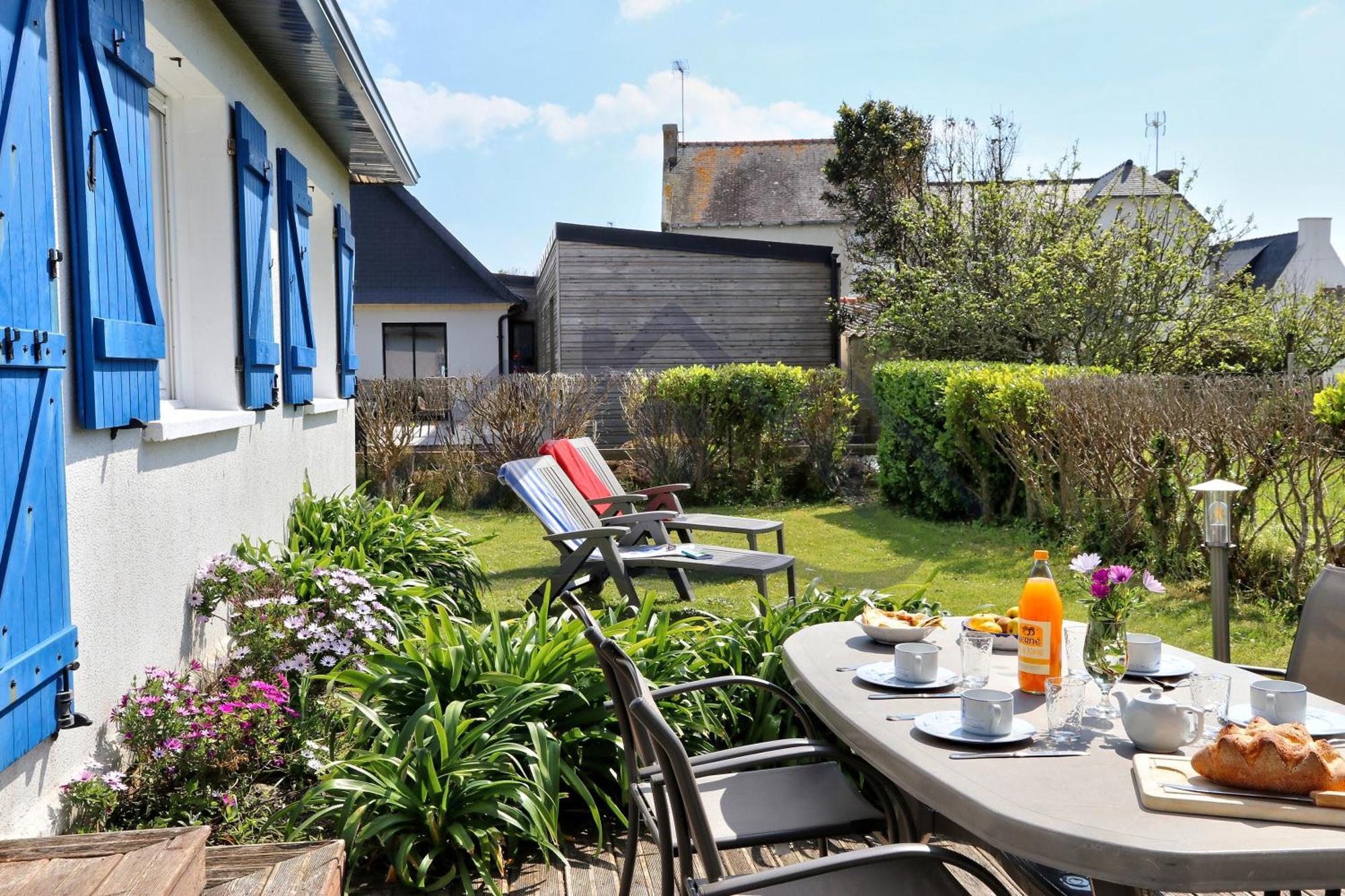 Localise - M3B - Souvenir Du Guil - Maison De Plain-Pied Avec Jardin Clos Au Guilvinec - Tout A Pied, Plages, Port, Centre, Commerces, Marche - Wif Inclus - Linge De Lit Inclus - Animaux Bienvenus Bagian luar foto