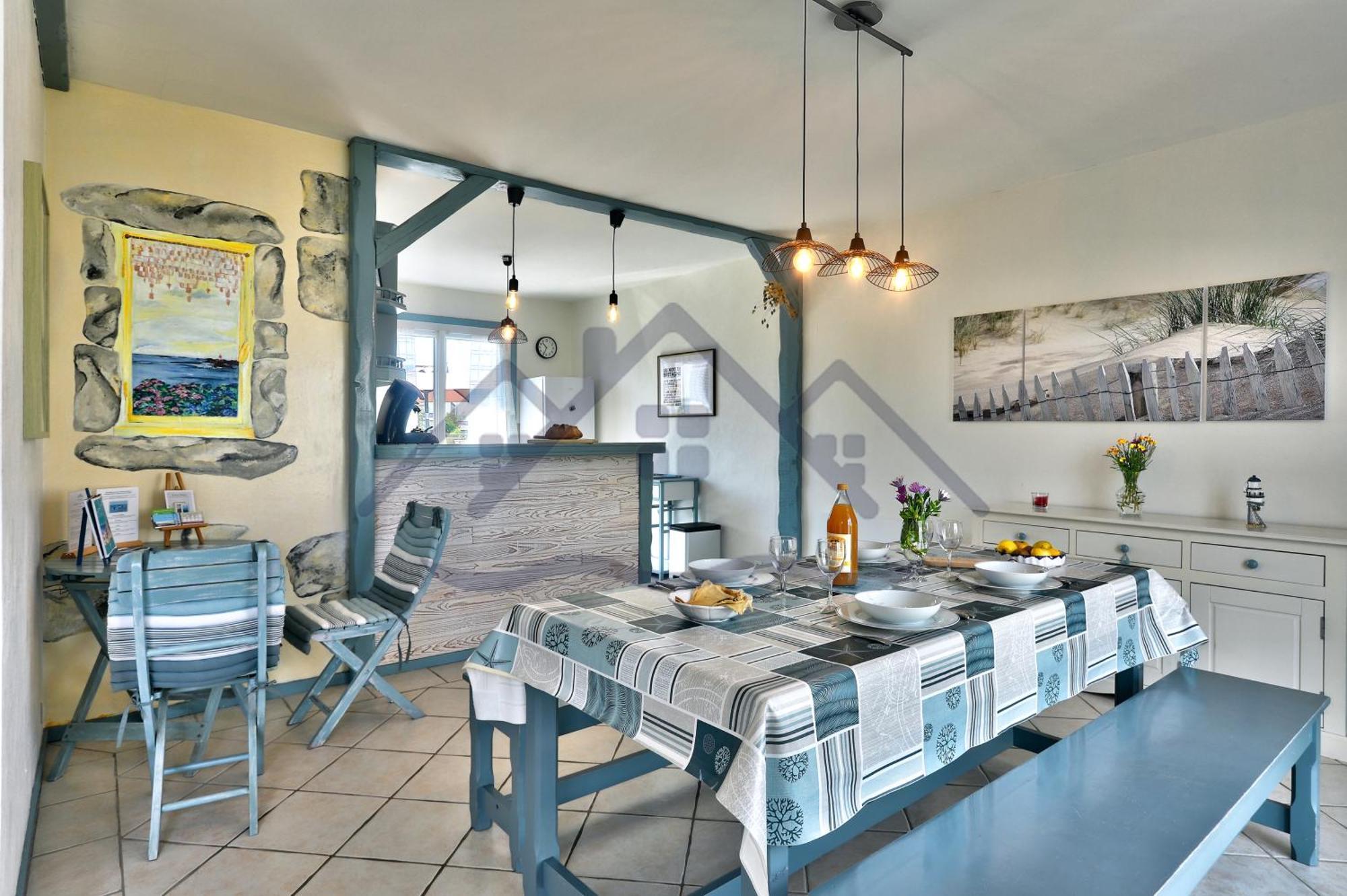 Localise - M3B - Souvenir Du Guil - Maison De Plain-Pied Avec Jardin Clos Au Guilvinec - Tout A Pied, Plages, Port, Centre, Commerces, Marche - Wif Inclus - Linge De Lit Inclus - Animaux Bienvenus Bagian luar foto