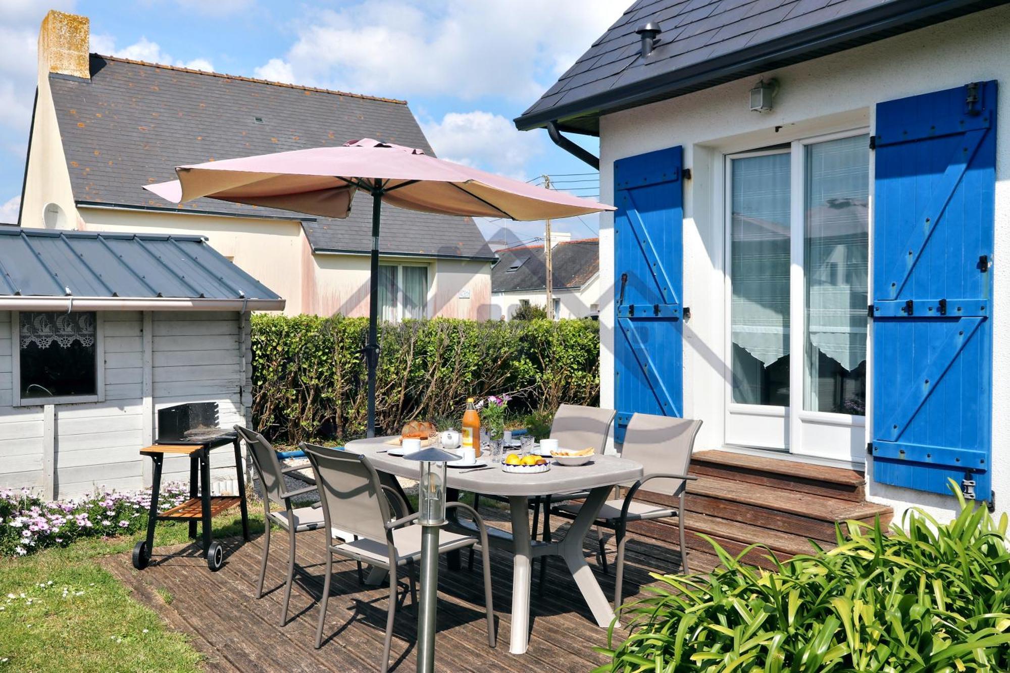 Localise - M3B - Souvenir Du Guil - Maison De Plain-Pied Avec Jardin Clos Au Guilvinec - Tout A Pied, Plages, Port, Centre, Commerces, Marche - Wif Inclus - Linge De Lit Inclus - Animaux Bienvenus Bagian luar foto