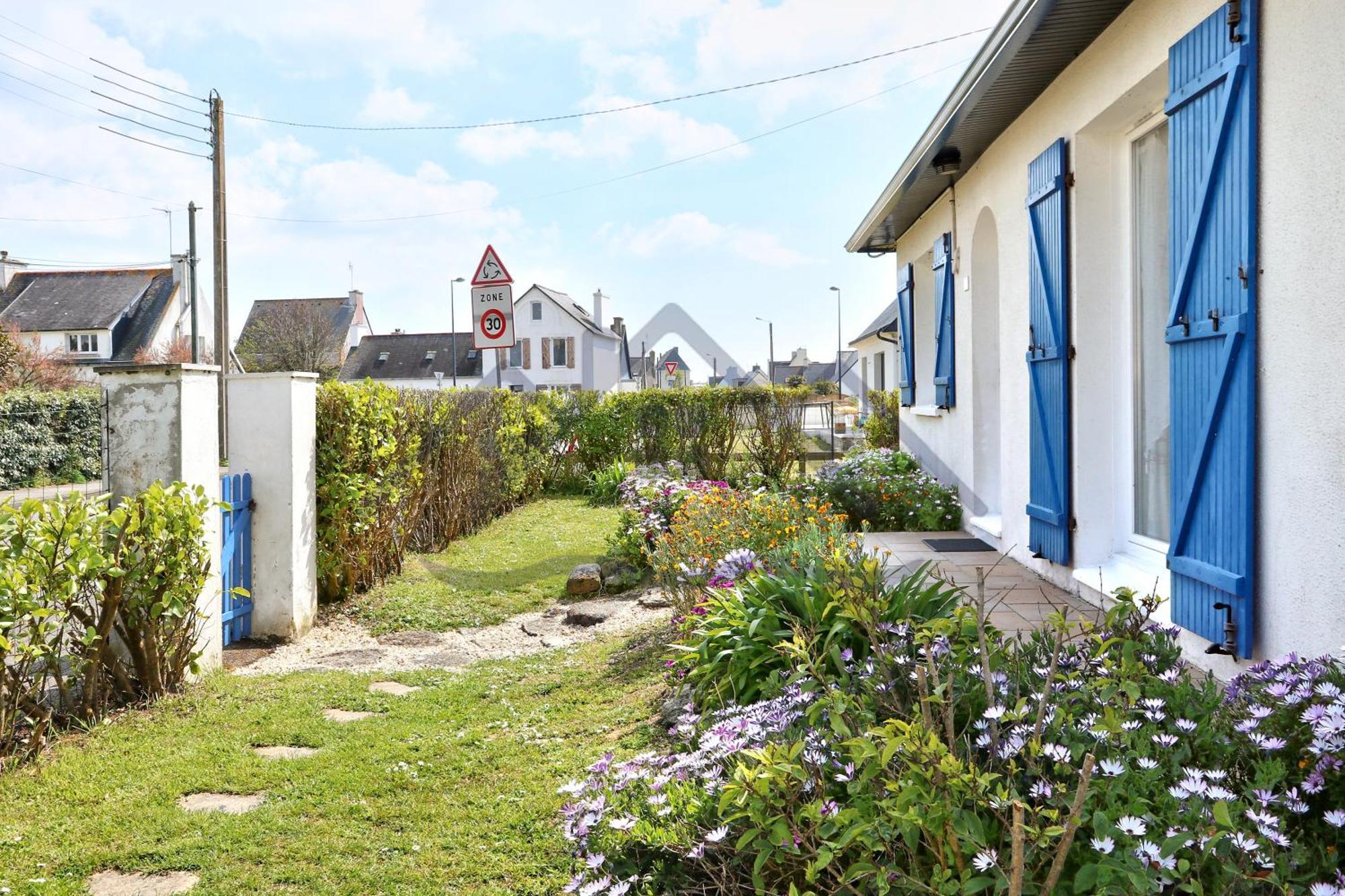 Localise - M3B - Souvenir Du Guil - Maison De Plain-Pied Avec Jardin Clos Au Guilvinec - Tout A Pied, Plages, Port, Centre, Commerces, Marche - Wif Inclus - Linge De Lit Inclus - Animaux Bienvenus Bagian luar foto