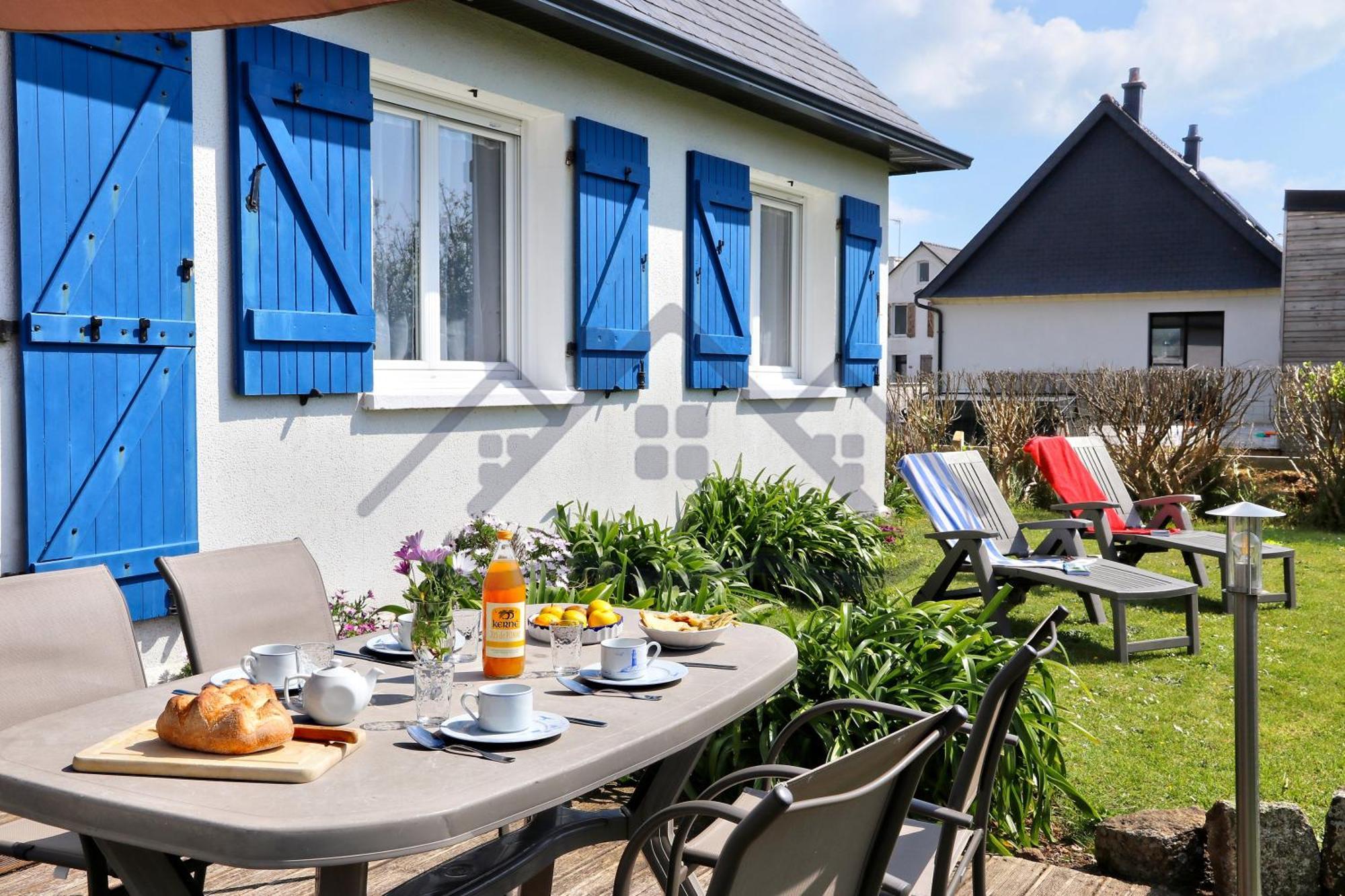 Localise - M3B - Souvenir Du Guil - Maison De Plain-Pied Avec Jardin Clos Au Guilvinec - Tout A Pied, Plages, Port, Centre, Commerces, Marche - Wif Inclus - Linge De Lit Inclus - Animaux Bienvenus Bagian luar foto